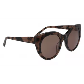 DKNY Sieviešu saulesbrilles DK517S-230 Havana Brūnas Taisnstūra 52mm