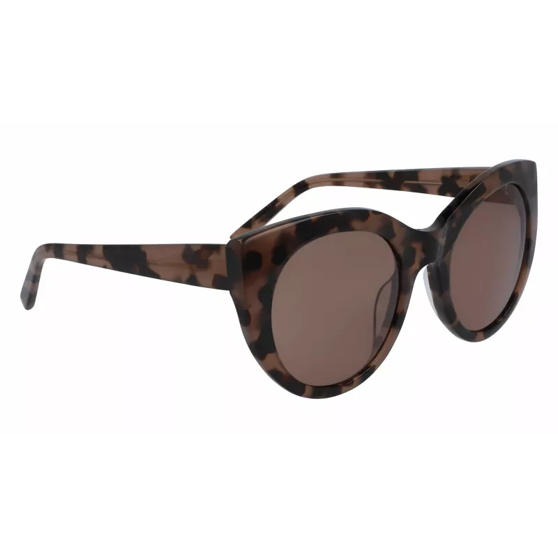 DKNY Sieviešu saulesbrilles DK517S-230 Havana Brūnas Taisnstūra 52mm