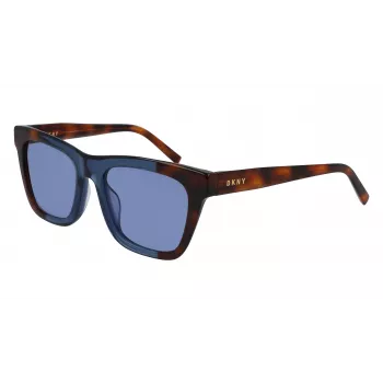 DKNY Sieviešu saulesbrilles DK529S-240 Brūns Havana Acetāta Rāmis Brūns Gradienta Lēca 53mm