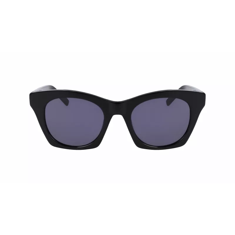 DKNY Sieviešu saulesbrilles DK541S-001 Melns rāmis Pelēkas lēcas 51/21/140 mm