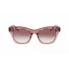 DKNY Sieviešu saulesbrilles DK541S-265 Brūnas Havanai kvadrātveida acetāta rāmis ar brūniem gradienta polikarbonāta stikliem 51/21/140 mm