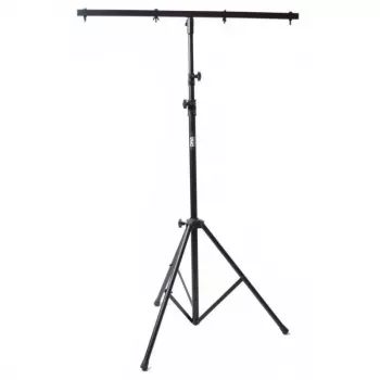 DNA LS1 Gaismas Statīvs ar T-Stieni, Maksimālais Augstums 320 cm, Kravnesība 20 kg, Tērauds, Melns