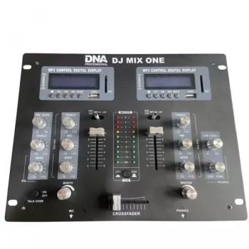 DNA PROFESSIONAL DNA DJ MIX ONE Analogais stereo DJ mikseris ar Bluetooth, zils