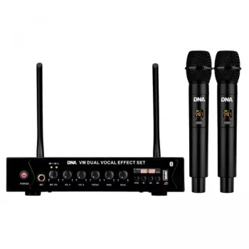 DNA PROFESSIONAL DNA VM DUAL VOCAL EFFECT SET Bezvadu mikrofona sistēma