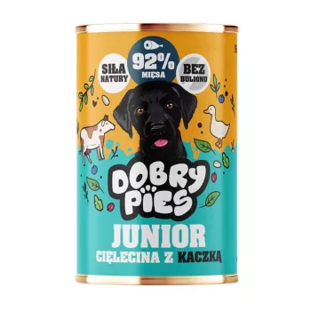 DOBRY PIES Junior Teļa gaļa ar Pīli 400g