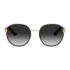 Dolce & Gabbana Sieviešu Saulesbrilles DG2227J-02-8G Zelts Metāls Pelēks Gradients 52mm