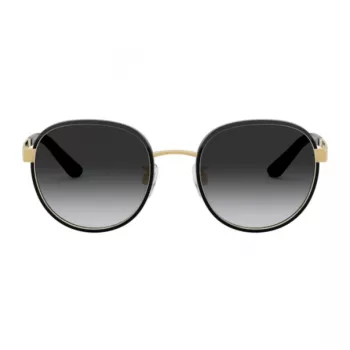 Dolce & Gabbana Sieviešu Saulesbrilles DG2227J-02-8G Zelts Metāls Pelēks Gradients 52mm