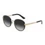 Dolce & Gabbana Sieviešu Saulesbrilles DG2227J-02-8G Zelts Metāls Pelēks Gradients 52mm