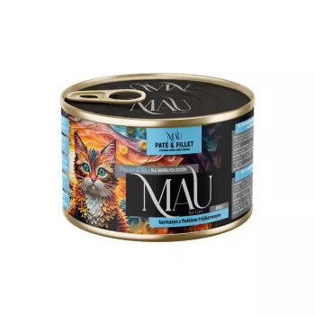 DOLINA NOTECI MAU Pate and Fillet Crimson with Pansy Slapjā barība kaķiem 185g