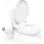 Dolu WC podiņš tualetes apmācībai ar skalošanas skaņu, balts 8690089070517
