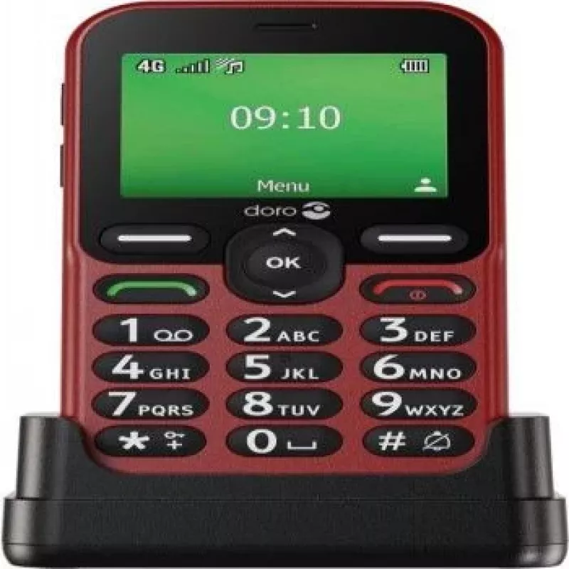 Doro DORO E10 RED 4G mobilais telefons