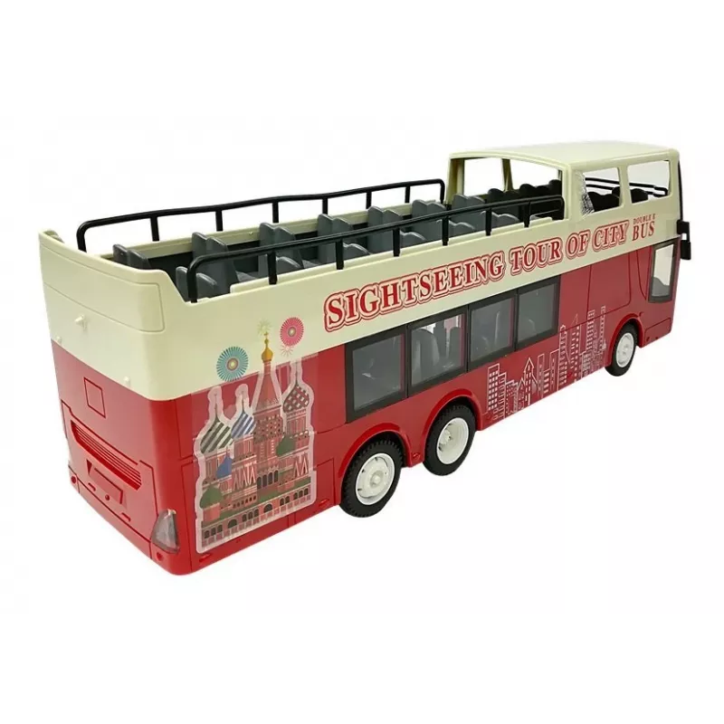 Double E Remotely Controlled Double Decker Bus R/C 2.4G 1:18