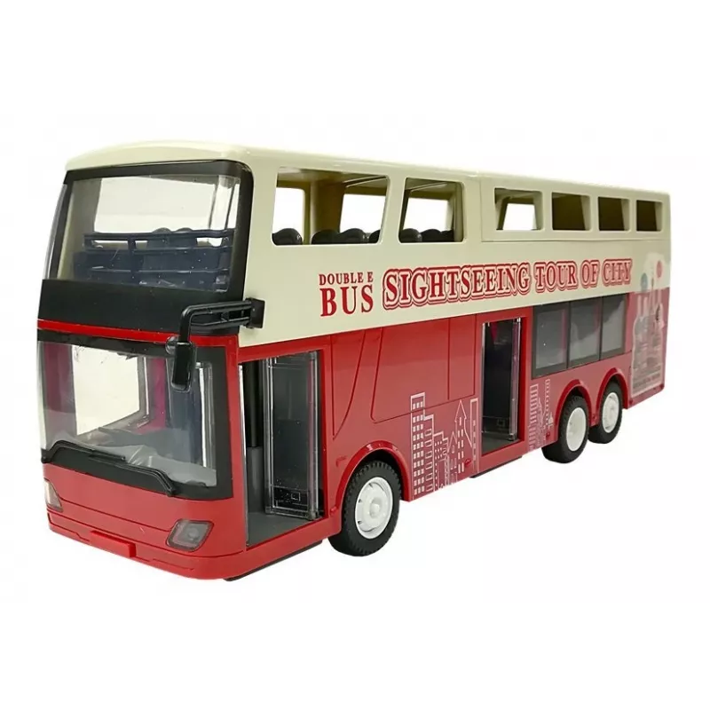 Double E Remotely Controlled Double Decker Bus R/C 2.4G 1:18