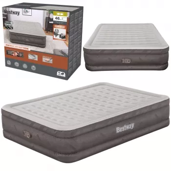 Divvietīgs piepūšamais matracis ar elektrisko sūkni 203x152 cm Bestway 69050