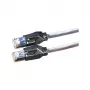 DRAKA UC600 SS27 Cat6 S/FTP LSZH savienojuma kabelis, RJ-45 tēviņš uz RJ-45 tēviņš, 1 m, pelēks 21.05.2010