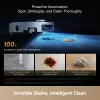 Dreame X60 Pro Ultra Complete White robotpūtējs ar uzlādes dokstaciju un piederumiem