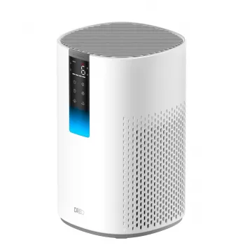 Dreo Air Purifier 605S, 5-in-1 Smart HEPA Air Purifier ar Wi-Fi, balss vadību, telpām līdz 1588 kvadrātpēdām, balts