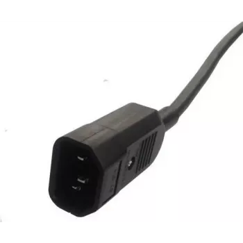 DSIT DS-8PDU-C14 1U statīva PDU 8x C13 ligzdas C14 spraudnis 10A 2300W 2m melns
