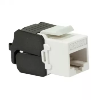 DS-IT CAT6a UTP Keystone ligzda bez instrumentiem melna (DS-KC-UTP6A-TL-Z)
