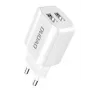 Dudao EU sienas lādētājs 2x USB 5V / 2,4A Balts