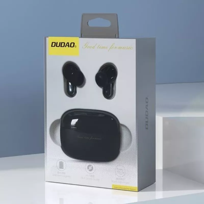 Dudao U8 Pro TWS bezvadu austiņas Melna