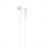 Dudao USB-A uz USB-C kabelis 1m Melns