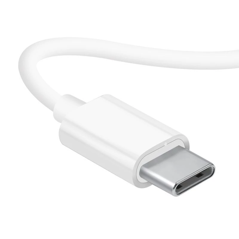 Dudao USB Type-C Connecto Stereo Austiņas Jauns Ergonoms Ausu Ieliktņu Dizains X3C Balts