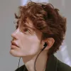 DUDAO X3C In-Ear vadu USB-C austiņas 1.2m - Melna