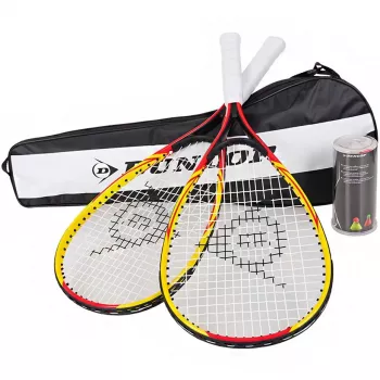 Dunlop Crossminton komplekts dzeltens un sarkans 762091