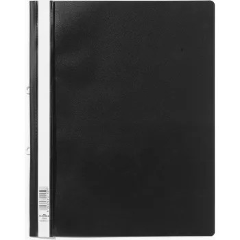 DURABLE 258001 Sichthefter A4+ dokumentu vāks ar arhivēšanas joslu, caurspīdīga priekšpuse, zila aizmugure, 25 gab. iepakojumā