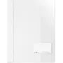 DURABLE A4+ atskaišu mape ar 90x57 mm etiķetes logu, caurspīdīga, 25 gab. 269002