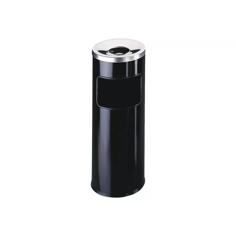 Durable Ash/Waste Bin - Round - 17 L - Metal