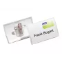 DURABLE CLICK FOLD vārda nozīmīte 40x75 mm ar Combi Clip, 25 gab. iepakojumā 821119