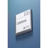 DURABLE CLICK SIGN durvju zīme 149 x 148,5 mm sudraba 486237
