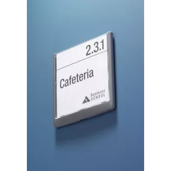 Durable Click Sign durvju zīme 149 x 148,5 mm, grafīta (486237)