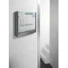 DURABLE CLICK SIGN durvju zīme 149 x 148,5 mm sudraba 486237