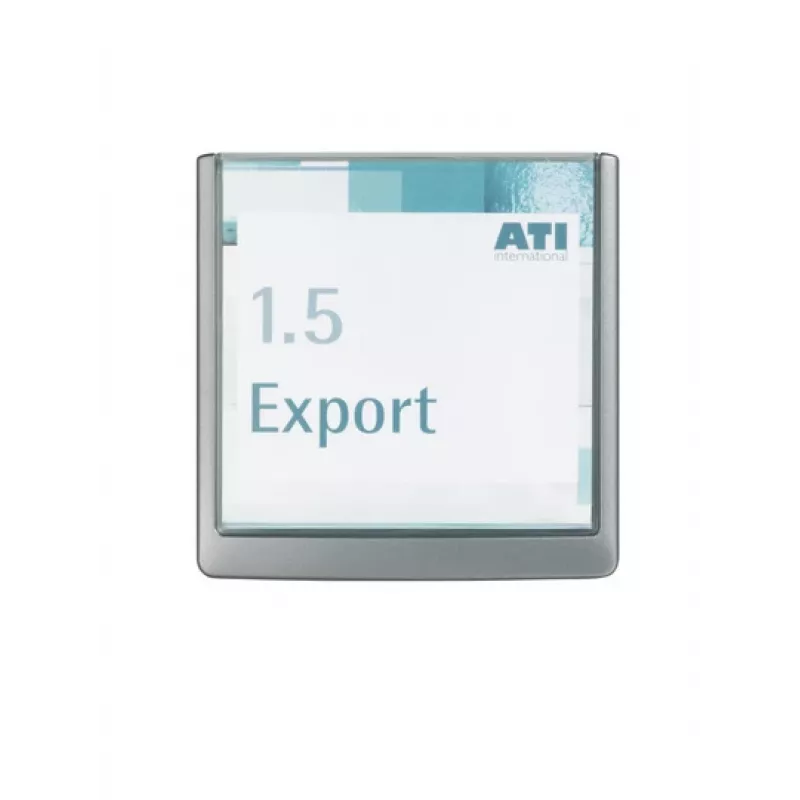 DURABLE CLICK SIGN durvju zīme 149 x 148,5 mm sudraba 486237