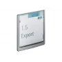 DURABLE CLICK SIGN durvju zīme 149 x 148,5 mm sudraba 486237