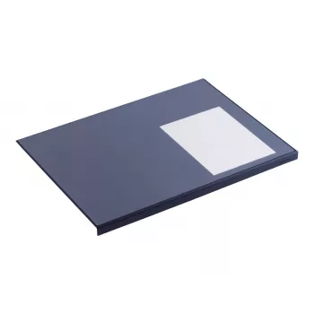 DURABLE galda paliktnis ar malu aizsardzību 65x50 cm tumši zils