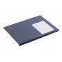 DURABLE galda paliktnis ar malu aizsardzību 65x50 cm tumši zils