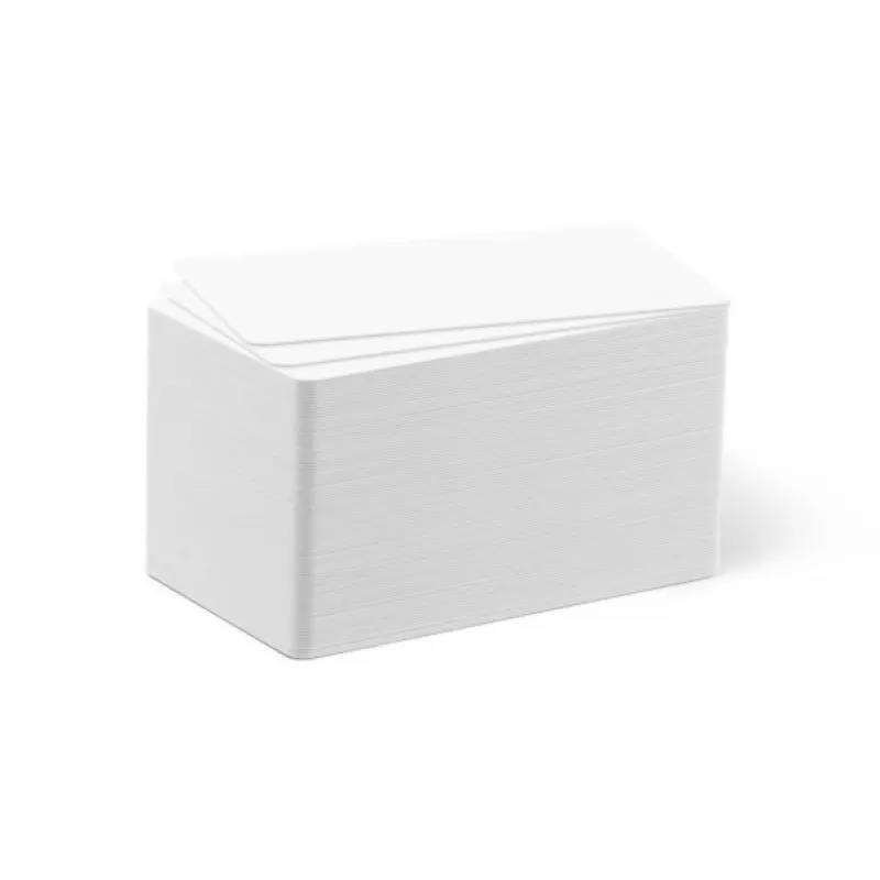 DURABLE DURACARD® plastikāta kartes 0,50 mm baltas CR80 (100 gab. iepakojums) 891402