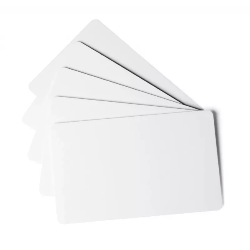 DURABLE DURACARD® plastikāta kartes 0,50 mm baltas CR80 (100 gab. iepakojums) 891402