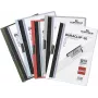 DURABLE DURACLIP 30 A4 dokumentu mape ar klipsi, caurspīdīga (25 gab. iepakojums) 220000