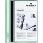 DURABLE DURAPLUS A4+ prezentācijas mape, caurspīdīga, 25 gab. iepakojumā 257905