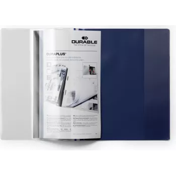 DURABLE DURAPLUS A4+ prezentācijas mapes, caurspīdīgas, 25 gab. 257907