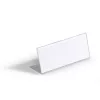 DURABLE L-veida galda nosaukuma plāksnīte 61x150 mm akrila caurspīdīga, 10 gab. iepakojums 805419
