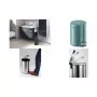 DURABLE metāla pedāļa atkritumu tvertne apaļa 5 L sudraba 341058
