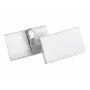 DURABLE vārda kartītes turētājs 75x40 mm ar krokodila klipsi, caurspīdīgs, 25 gab. iepakojums 811019