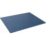DURABLE PP rakstīšanas paliktnis ar dekoratīvu rievu 530x400 mm tumši zils 713207