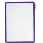 DURABLE SHERPA® PANEL A4 displeja panelis, melns rāmis, pretatspīduma, 5 gab. iepakojums 560644